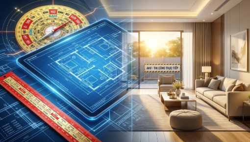 Thiết Kế Nhà Chuẩn Phong Thủy Hút Tài Lộc & Tránh Sai Lệch Khi Thi Công Thực Tế
